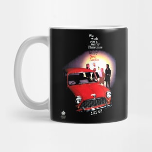 AUSTIN SEVEN - 1961 CHRISTMAS advert Mug